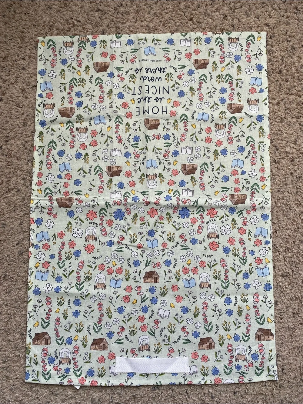 Little House on the Prairie Kitchen Tea Towel
